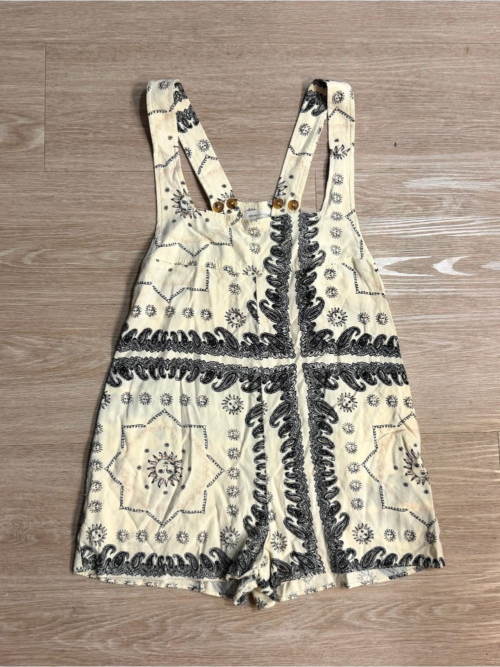 Urban Outfitters Bandana-Print Romper